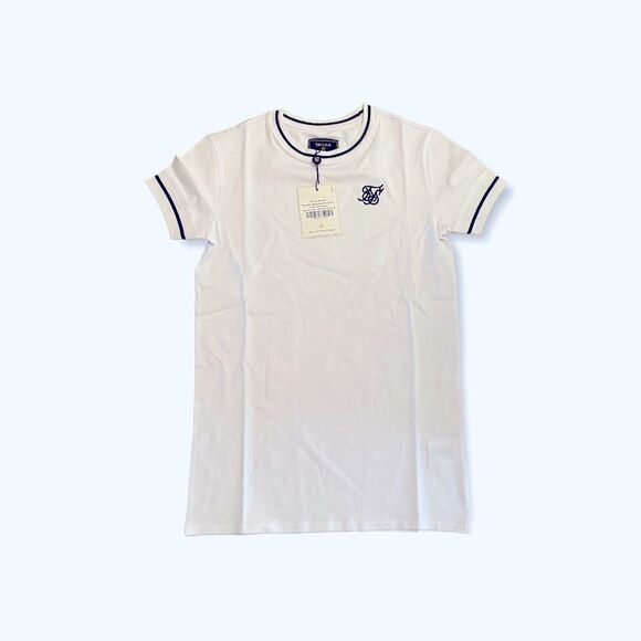 SikSilk Imperial Retro Rib Gym Tee Sz XS NWT - Picture 6 of 8